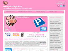 Tablet Screenshot of parkpig.co.uk